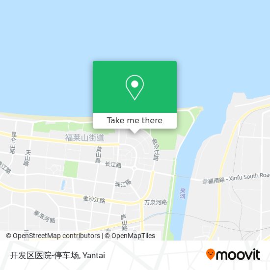 开发区医院-停车场 map
