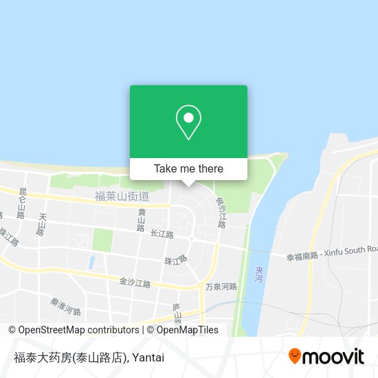 福泰大药房(泰山路店) map