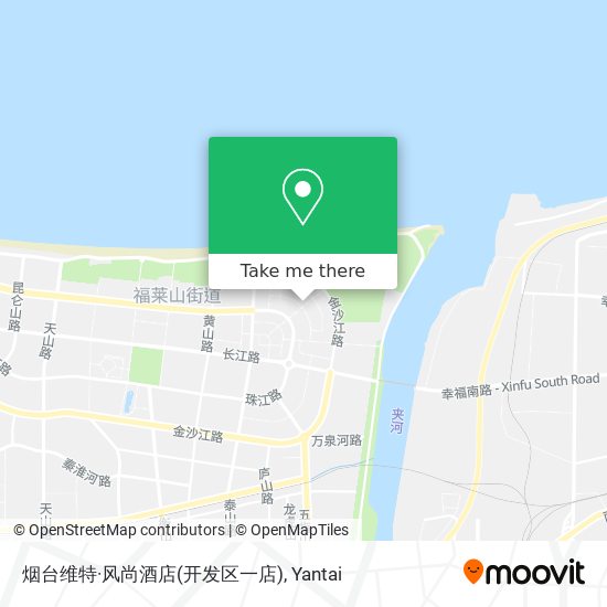 烟台维特·风尚酒店(开发区一店) map