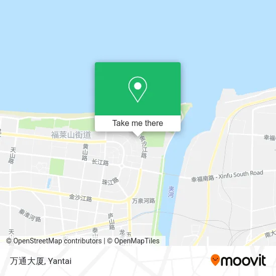万通大厦 map