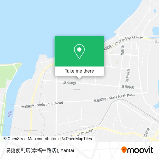 易捷便利店(幸福中路店) map