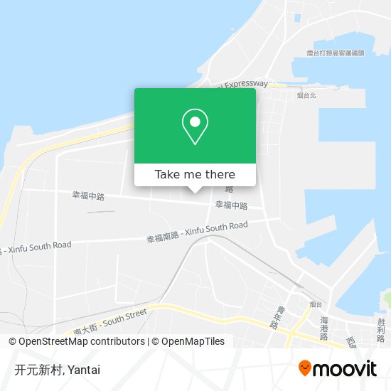 开元新村 map