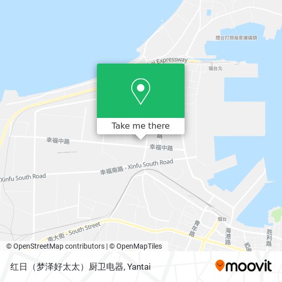 红日（梦泽好太太）厨卫电器 map