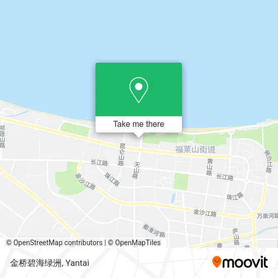 金桥碧海绿洲 map