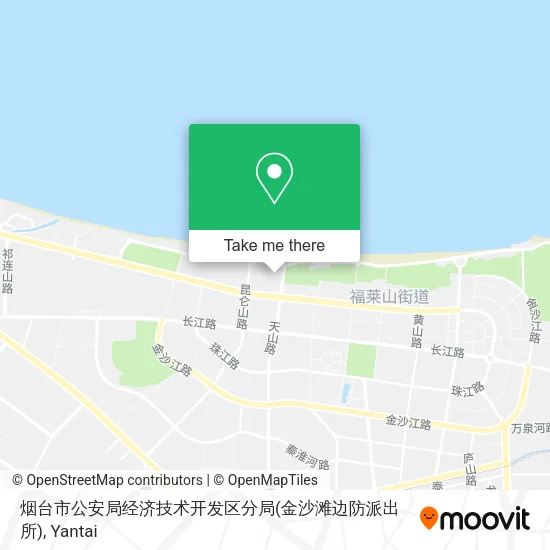 烟台市公安局经济技术开发区分局(金沙滩边防派出所) map