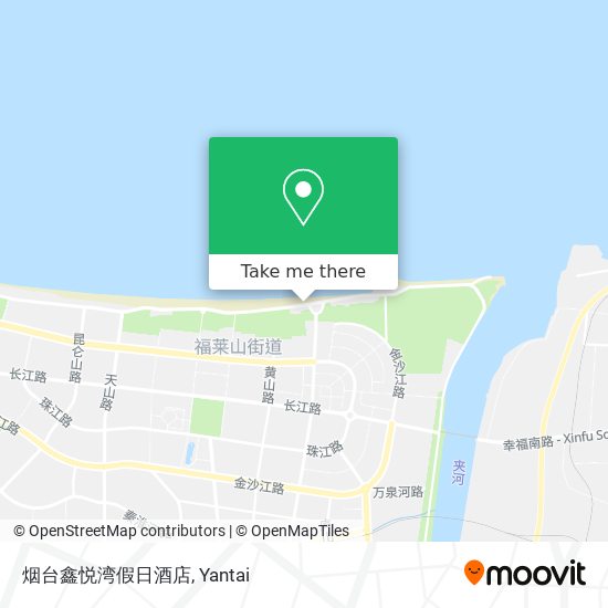 烟台鑫悦湾假日酒店 map