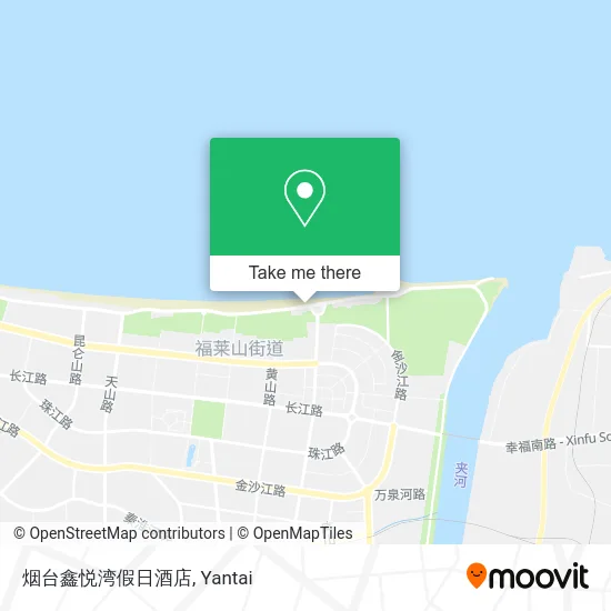 烟台鑫悦湾假日酒店 map
