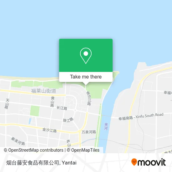 烟台藤安食品有限公司 map