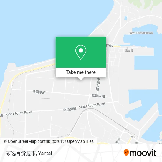 家选百货超市 map