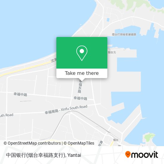 中国银行(烟台幸福路支行) map