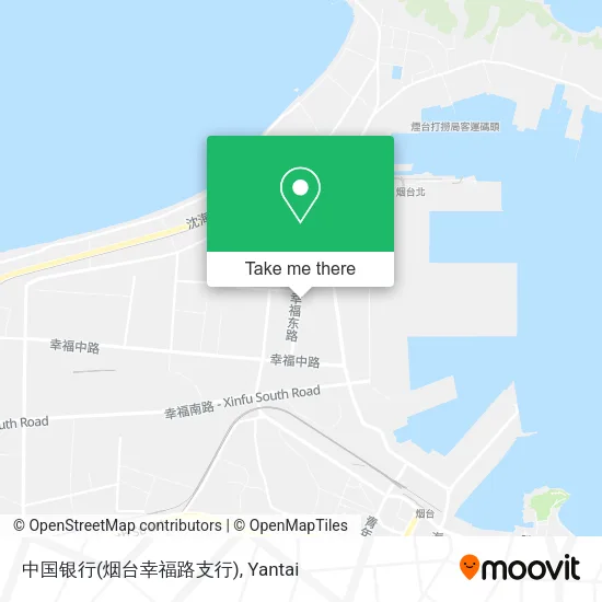 中国银行(烟台幸福路支行) map