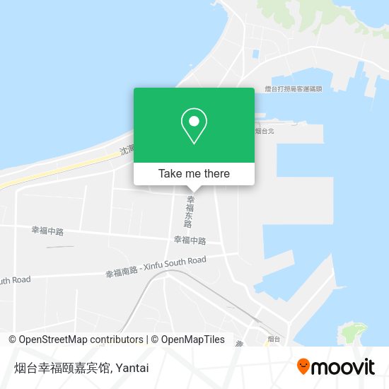 烟台幸福颐嘉宾馆 map