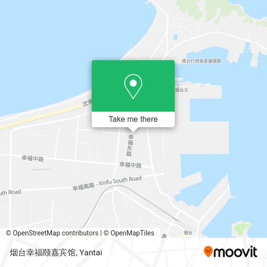 烟台幸福颐嘉宾馆 map