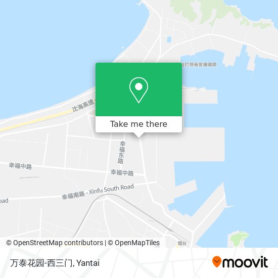 万泰花园-西三门 map