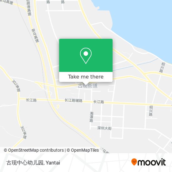 古现中心幼儿园 map
