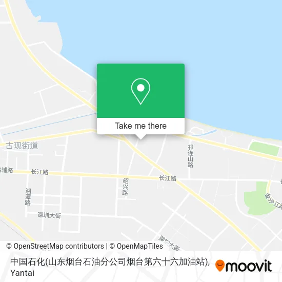 中国石化(山东烟台石油分公司烟台第六十六加油站) map
