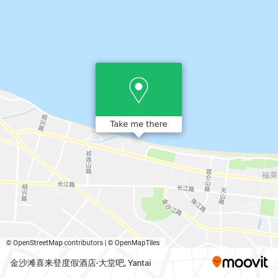 金沙滩喜来登度假酒店-大堂吧 map