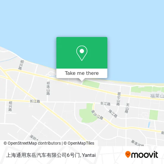 上海通用东岳汽车有限公司6号门 map