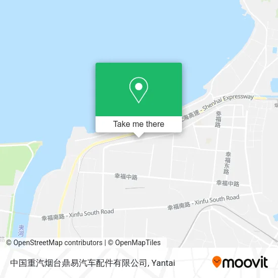 中国重汽烟台鼎易汽车配件有限公司 map