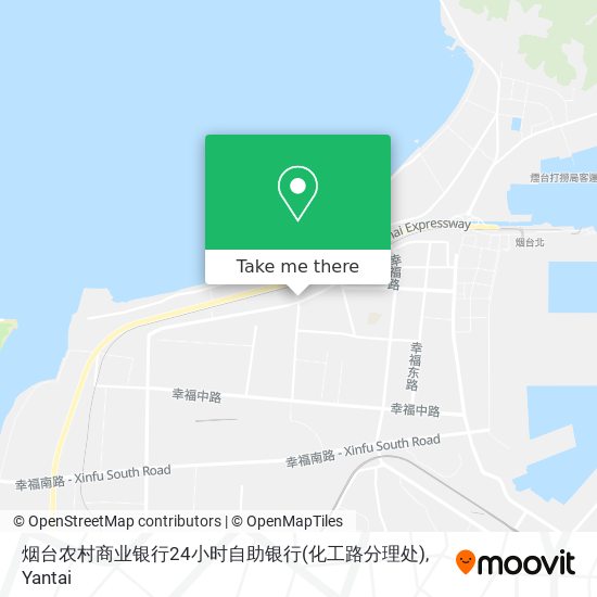 烟台农村商业银行24小时自助银行(化工路分理处) map