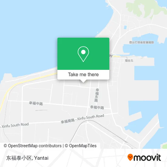 东福泰小区 map