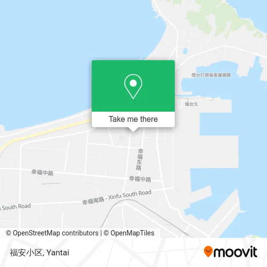 福安小区 map