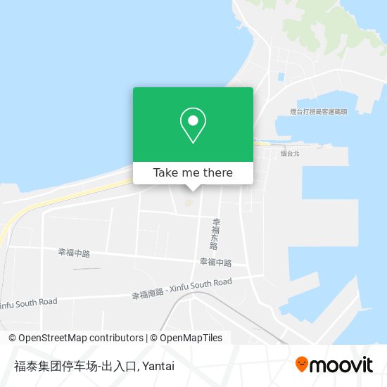 福泰集团停车场-出入口 map