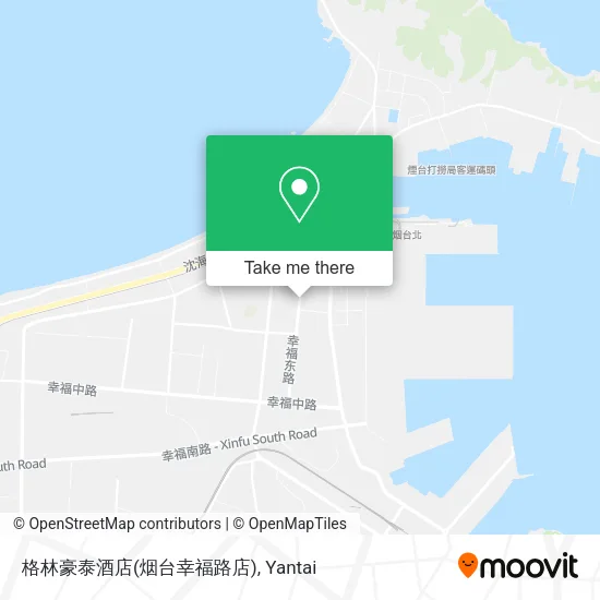 格林豪泰酒店(烟台幸福路店) map