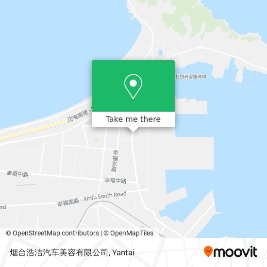 烟台浩洁汽车美容有限公司 map