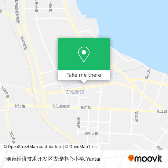 烟台经济技术开发区古现中心小学 map