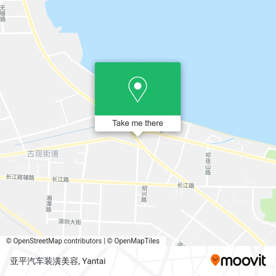 亚平汽车装潢美容 map