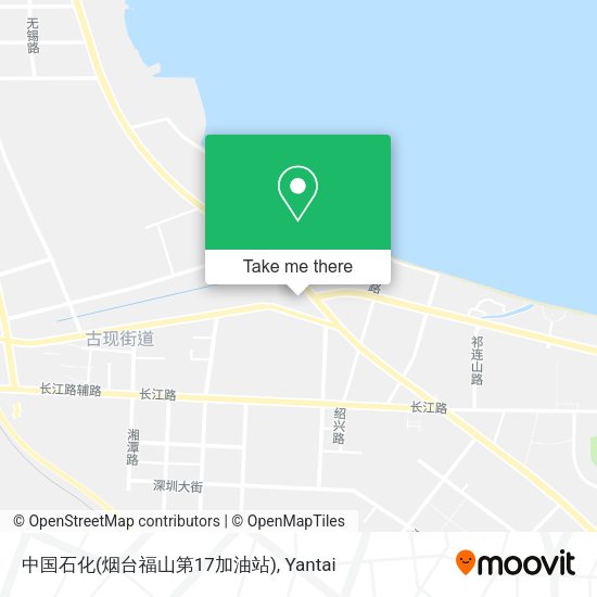 中国石化(烟台福山第17加油站) map