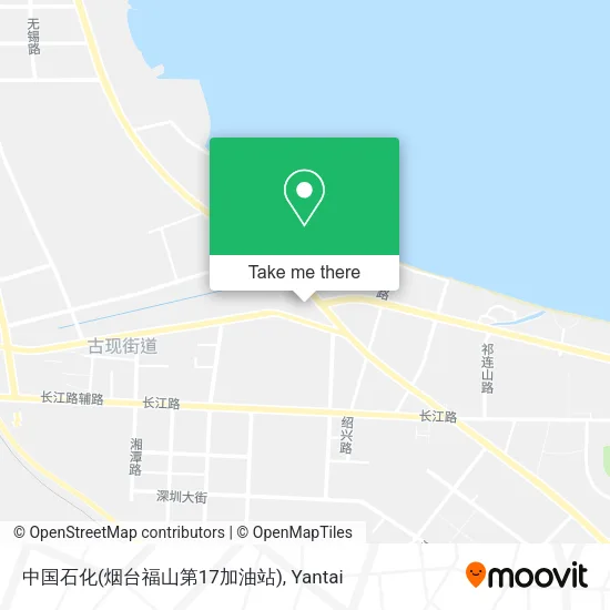 中国石化(烟台福山第17加油站) map
