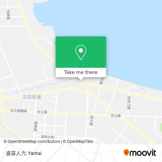 盛霖人力 map