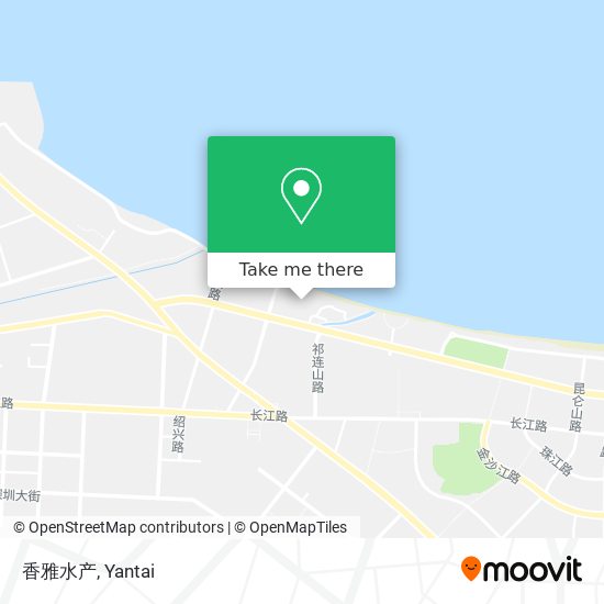 香雅水产 map