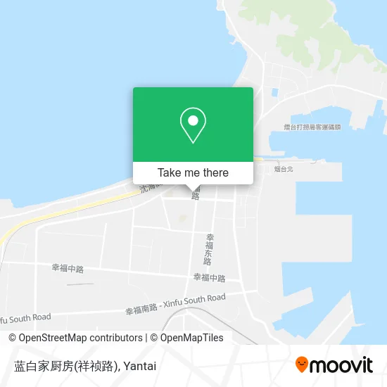 蓝白家厨房(祥祯路) map