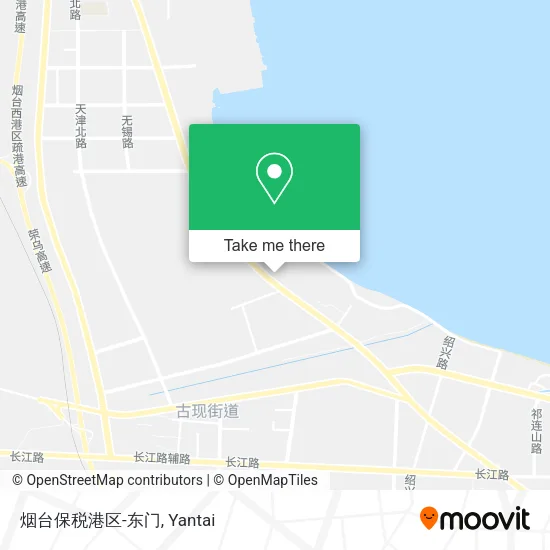 烟台保税港区-东门 map