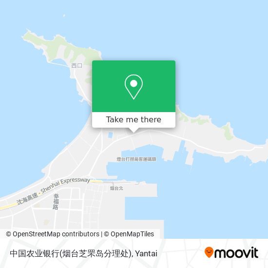中国农业银行(烟台芝罘岛分理处) map