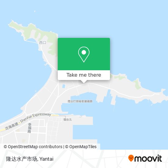 隆达水产市场 map