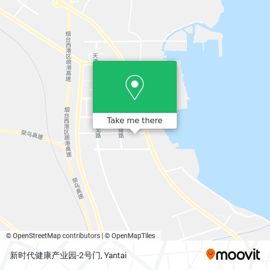 新时代健康产业园-2号门 map