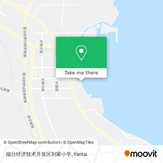 烟台经济技术开发区刘家小学 map