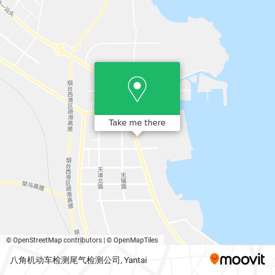 八角机动车检测尾气检测公司 map