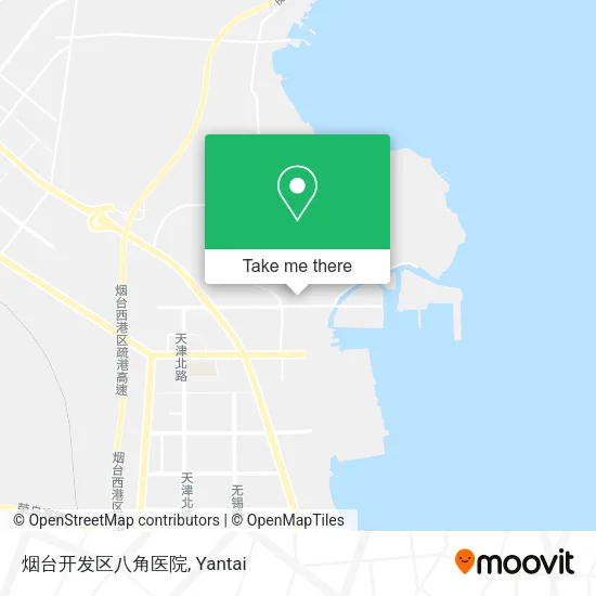 烟台开发区八角医院 map