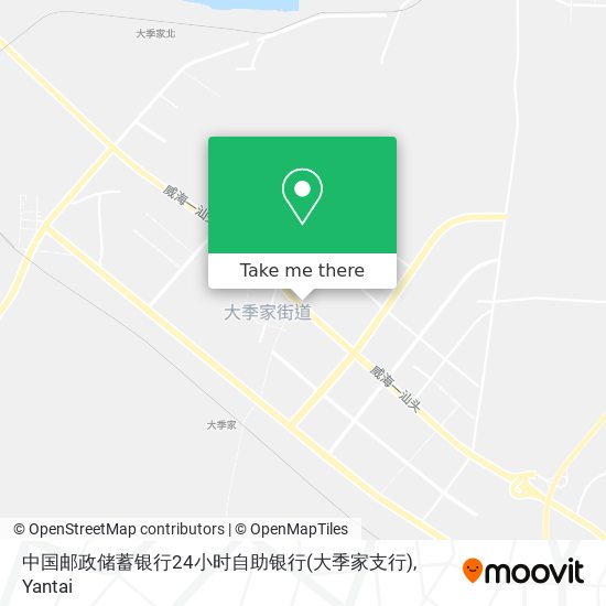 中国邮政储蓄银行24小时自助银行(大季家支行) map