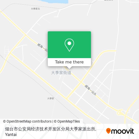 烟台市公安局经济技术开发区分局大季家派出所 map