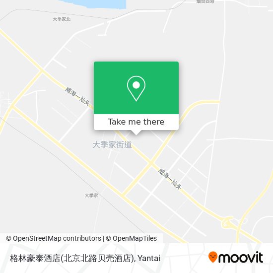 格林豪泰酒店(北京北路贝壳酒店) map