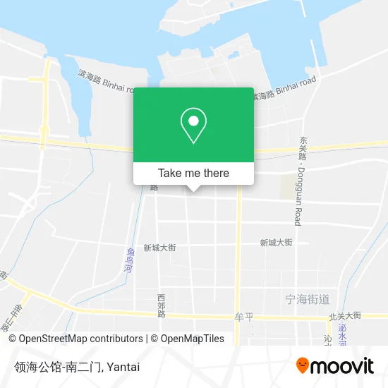 领海公馆-南二门 map