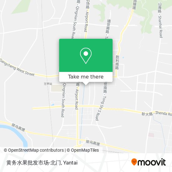 黄务水果批发市场-北门 map