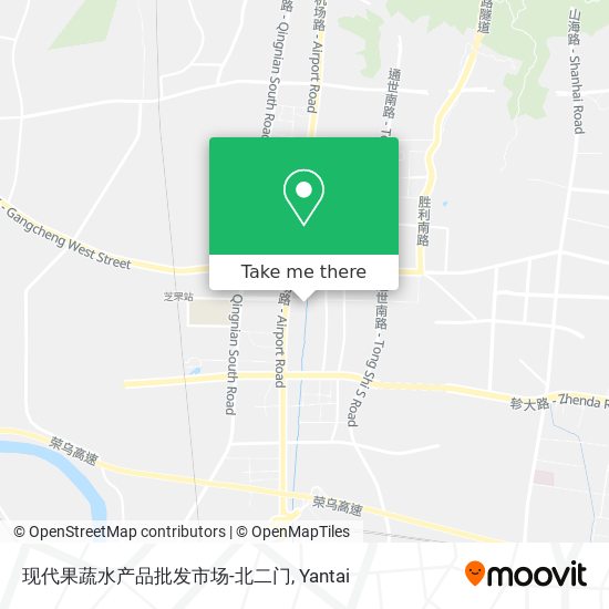 现代果蔬水产品批发市场-北二门 map