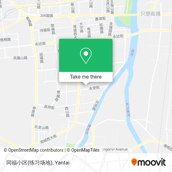 同福小区(练习场地) map